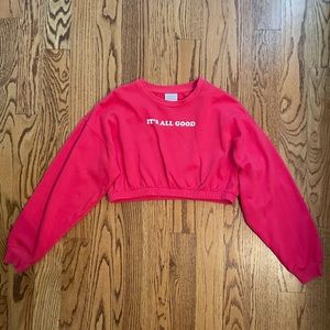 It’s All Good Cropped Pullover